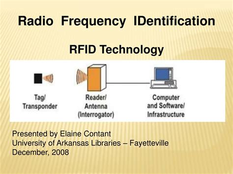 rfid reader working ppt|radio frequency identification ppt.